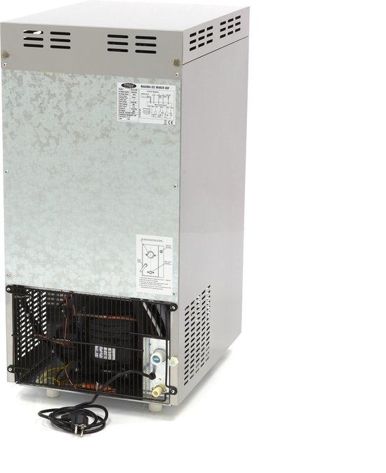 Maxima Schilferijsmachine 85 Kg/24 u Crushed ice Luchtgekoeld IJsblokjesmachine van Maxima — afbeelding 4
