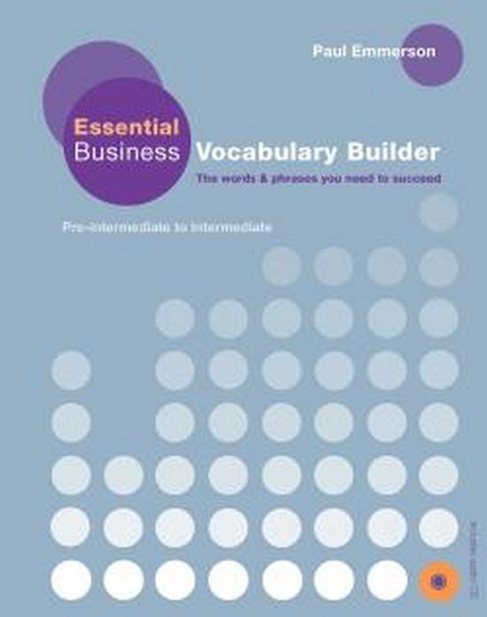 Business Vocabulary Builder - cover