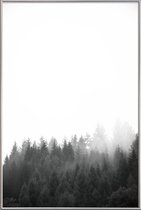 JUNIQE - Poster met kunststof lijst Walk Through The Forest -20x30
