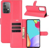 Book Case - Samsung Galaxy A52 / A52s Hoesje - Rood