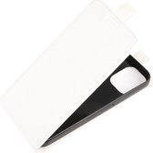 Apple iPhone 12 Mini Hoesje - Mobigear - Serie - Kunstlederen Flipcase - Wit - Hoesje Geschikt Voor Apple iPhone 12 Mini