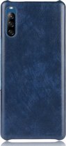 Mobigear Excellent Backcover Hoesje - Geschikt voor Sony Xperia L4 - Gsm case - Blauw
