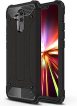 Mobigear Outdoor Hardcase Hoesje - Geschikt voor Huawei Mate 20 Lite - Zwart