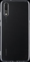 Huawei P20 Hoesje - Mobigear - Ultra Thin Serie - TPU Backcover - Transparant - Hoesje Geschikt Voor Huawei P20