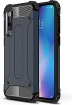 Xiaomi Mi 9 SE Hoesje - Mobigear - Outdoor Serie - Hard Kunststof Backcover - Marineblauw - Hoesje Geschikt Voor Xiaomi Mi 9 SE