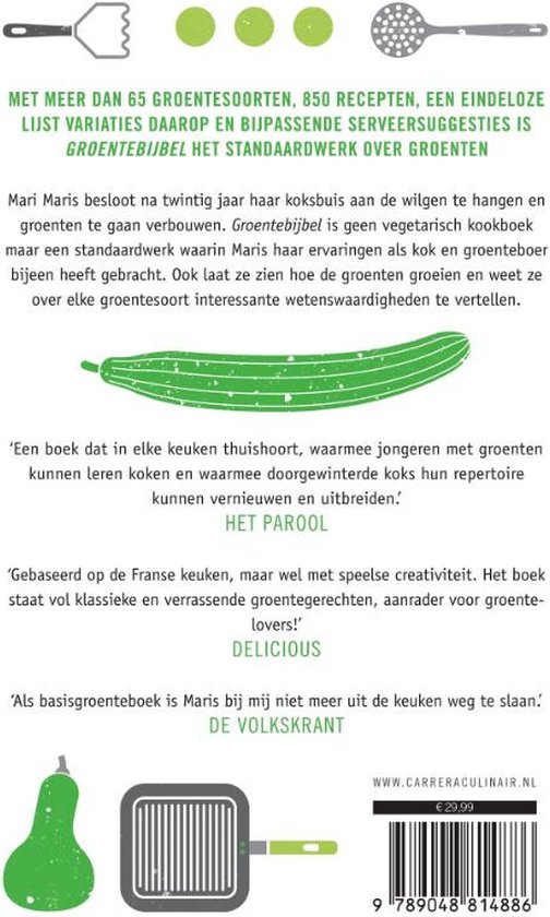 Kookbijbels - Groentebijbel