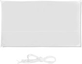 toile d'ombrage relaxdays rectangle blanc - balcon auvent - résistant aux intempéries - protection UV 2 x 4 m