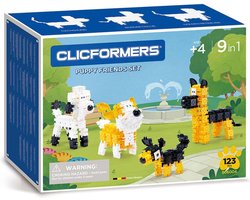 Clicformers Puppies Friends Set - 123 onderdelen - Bouwset
