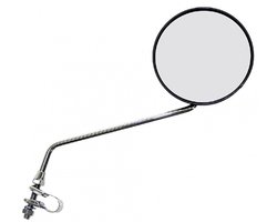 HM brom/fietsspiegel M8 chroom/zwart