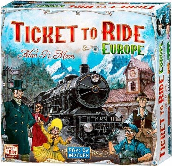 Thumbnail van een extra afbeelding van het spel Ticket to Ride Europe - Bordspel
