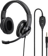 Hama PC-Office-headset HS-P350 Stereo Zwart