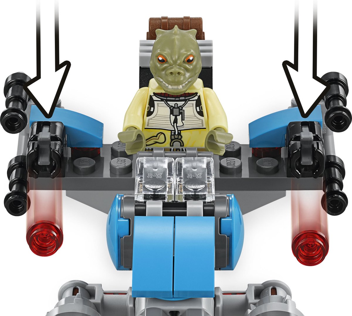 LEGO Star Wars Bounty Hunter Speeder Bike Battle Pack- 75167 — afbeelding 12