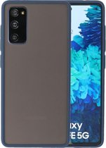 Wicked Narwal | Kleurcombinatie Hard Case voor Samsung Samsung Galaxy S20 FE Blauw