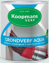 Koopmans Acryl Grondverf 0,75ltr Wit