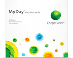 MyDay [90 stuks] S -1,25 (daglenzen) - contactlenzen