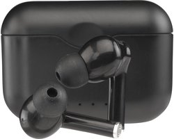 Denver TWE-37 - Earbuds - Wireless - Draadloos Oordopjes - Bluetooth - met oplaad case - handsfree - sporten - headset - In-ear - Zwart