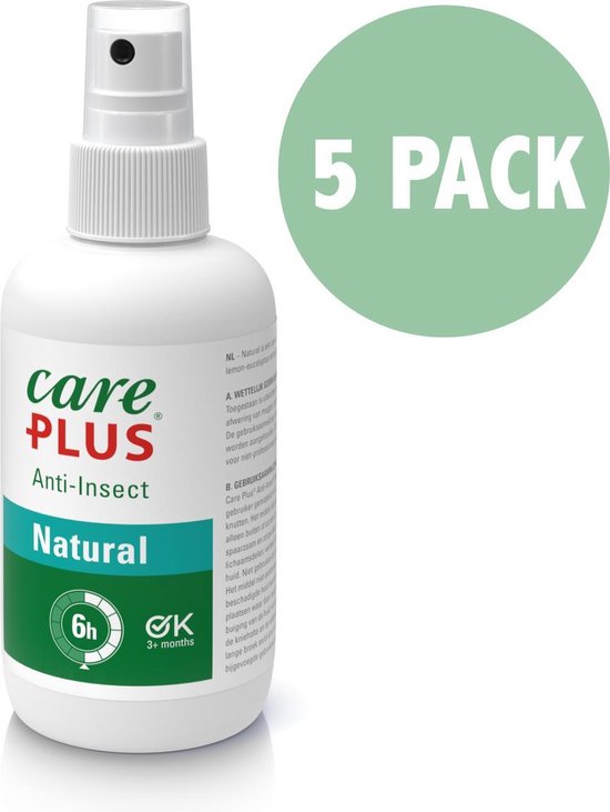 5X Care Plus Natural spray 200 ml - Voordeelverpakking | bol.com