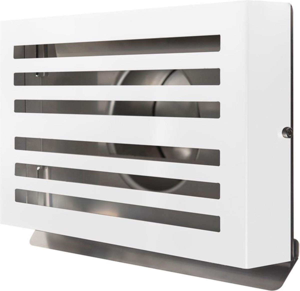Overdruk Ventilatierooster Beta 12.5 cm Mat Wit