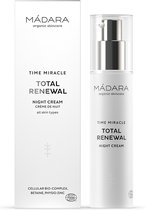 MÁDARA Cosmetics Crème de nuit Time Miracle 50ml
