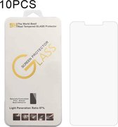 Voor Fairphone 3 Plus 10 stuks 0,26 mm 9H 2,5D gehard glasfolie