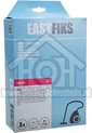 Easyfiks Stofzuigerzak Oslo Micro Fleece 8 stuks Nw Stijl HR 6939-P 50-78-T 540-560 HR6938OSH