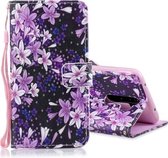 Voor Redmi Note 8 Pro Gekleurde Tekening Patroon Horizontale Flip PU Lederen Case met Houder & Kaartsleuven & Portemonnee & Lanyard (Lily)