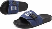 Stel mode comfortabele en zachte slippers (kleur: donkerblauw maat: 41)
