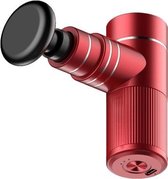 Draagbaar USB oplaadbaar spierontspanning massagegeweer Home Fascia-pistool (China rood)-Rood