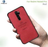 Voor Xiaomi RedMi Note 8 Pro PINWUYO Zun-serie PC + TPU + huid Waterdicht en anti-val All-inclusive beschermende schaal (rood)