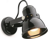 THPG Retro wandlamp - klein zwart