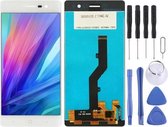 Lcd-scherm en digitizer volledige montage voor ZTE Blade A603 (wit)