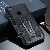 Voor Geschikt voor Xiaomi Redmi Note 5A Armor Warrior schokbestendige pc + TPU beschermhoes (zwart)