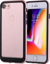 GOOSPERY Nieuwe bumper X voor iPhone SE 2020 & 8 & 7 pc + TPU schokbestendige harde beschermhoes (roségoud)