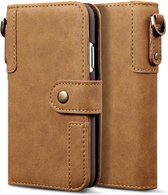 Voor iPhone 11 Pro koeienhuid textuur horizontale flip lederen tas, met houder & kaartsleuven & portemonnee & lanyard (bruin)