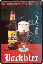 Retro Muur Decoratie uit Metaal Hertog Jan 20x30cm DU-8051