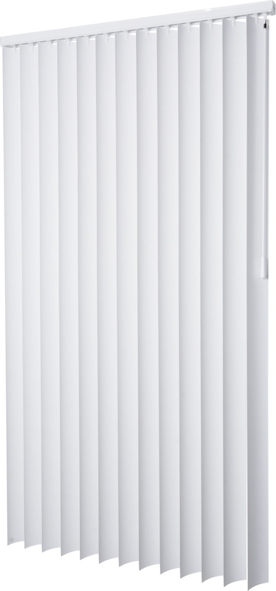 Intensions Lamel unicolor Wit PVC 89mm 100x260cm