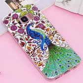 Voor Galaxy S8 + Noctilucent IMD Soft TPU Back Case Protector Cover