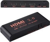 CY-041 1X2 HDMI 2.0 4K / 60Hz-splitter, EU-stekker