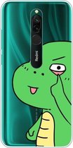 Voor Xiaomi Redmi Note 8 Lucency Painted TPU Protective (grappige dinosaurus)