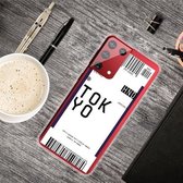 Voor Samsung Galaxy S21 5G Boarding Pass Series TPU telefoon beschermhoes (Tokyo)