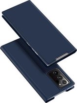 Voor Samsung Galaxy Note 20 Ultra DUX DUCIS Skin Pro Series horizontale flip PU + TPU lederen tas, met houder en kaartsleuven (blauw)