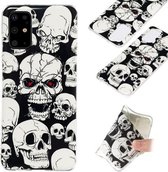 Voor Galaxy S20 + Luminous TPU mobiele telefoon beschermhoes (Ghost Head)