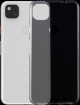 Voor Google Pixel 4a TPU ultradunne transparante mobiele telefoonhoes