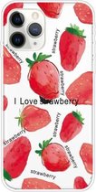 Voor iPhone 11 Pro Pattern TPU beschermhoes (Love Strawberry)