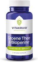 Vitakruid Groene Thee & Bioperine 60 vega capsules