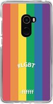 6F hoesje - geschikt voor Xiaomi Mi Mix 2 -  Transparant TPU Case - #LGBT - #LGBT #ffffff