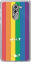 6F hoesje - geschikt voor Honor 6X -  Transparant TPU Case - #LGBT - #LGBT #ffffff