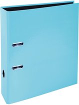 Exacompta Aquarel ordner uit karton met gecoat papier, ft A4, rug van 8 cm, pastelblauw
