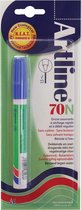 ARTLINE 70 NEAT - Permanent Marker - 1 stuk op blister - 1,5mm Lijndikte - Blauw