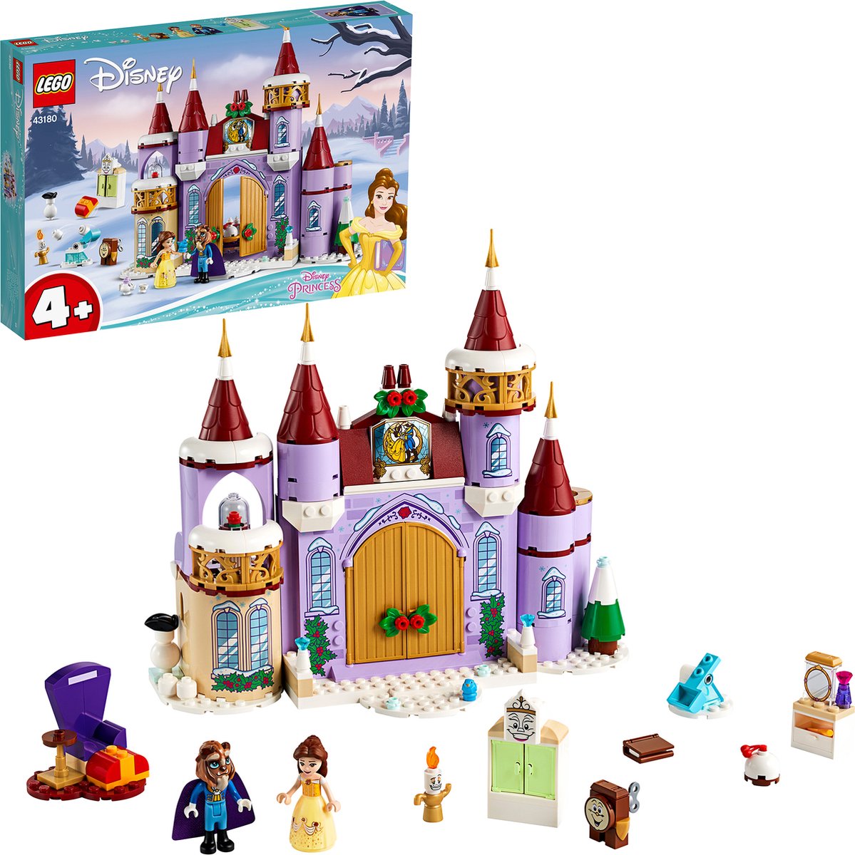 LEGO Disney Princess Belle's kasteel winterfeest 43180 — afbeelding 7